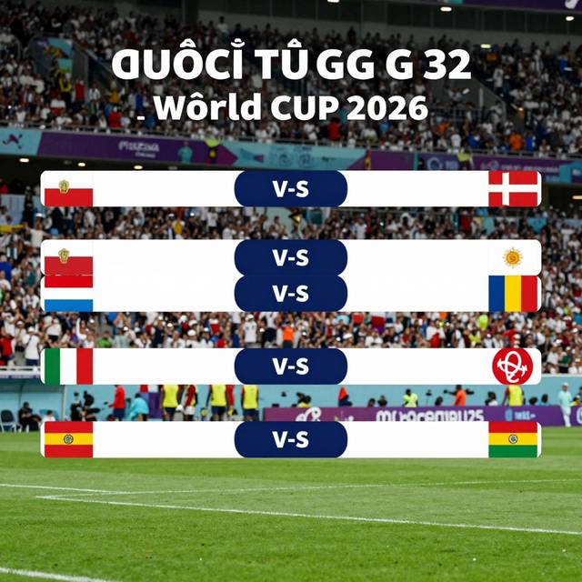 Những cuộc đối đầu ở vòng 32 đội World Cup 2026: Phân tích trước các trận đấu ngày 12/07